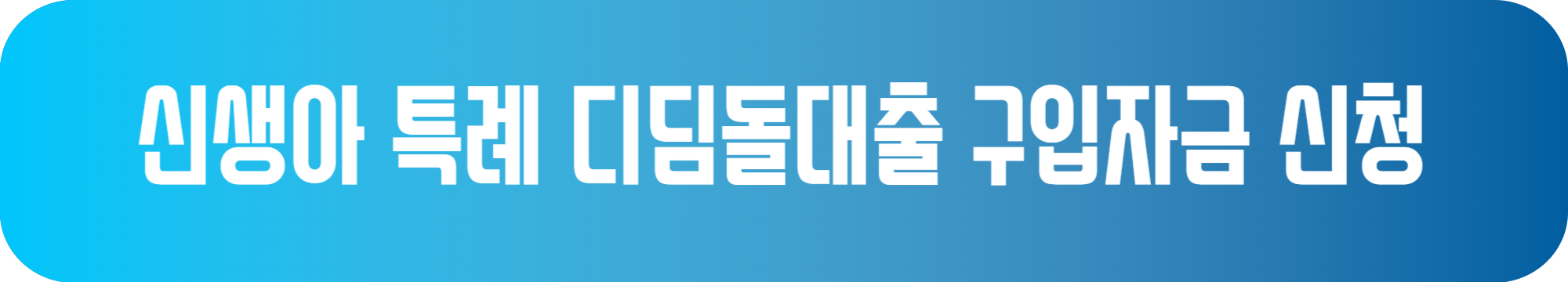 신생아 특례 디딤돌대출 구입자금