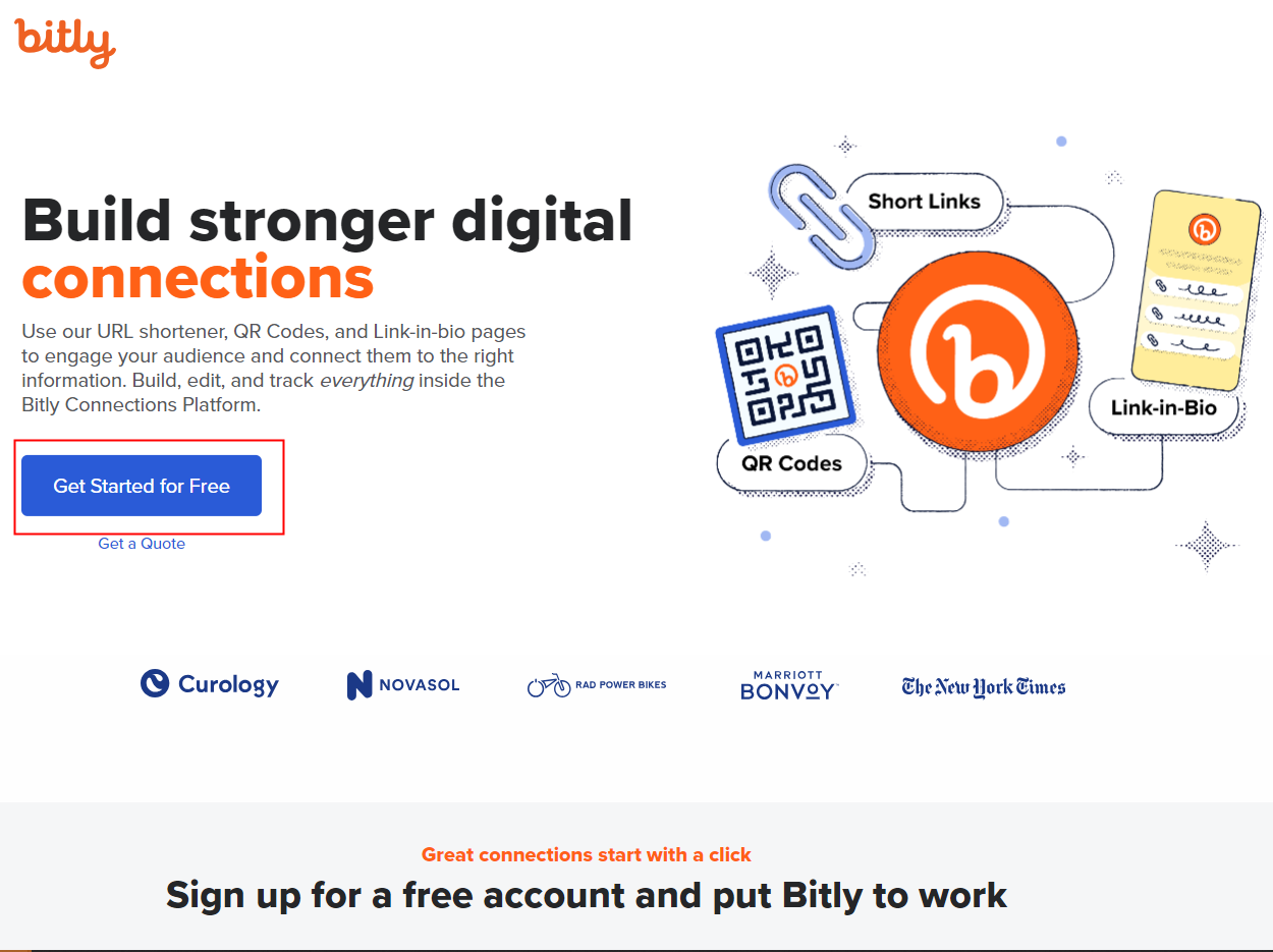 bitly 링크 만들기