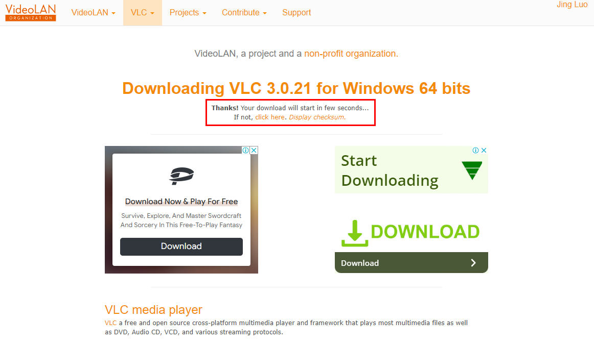 VLC 미디어 플레이어